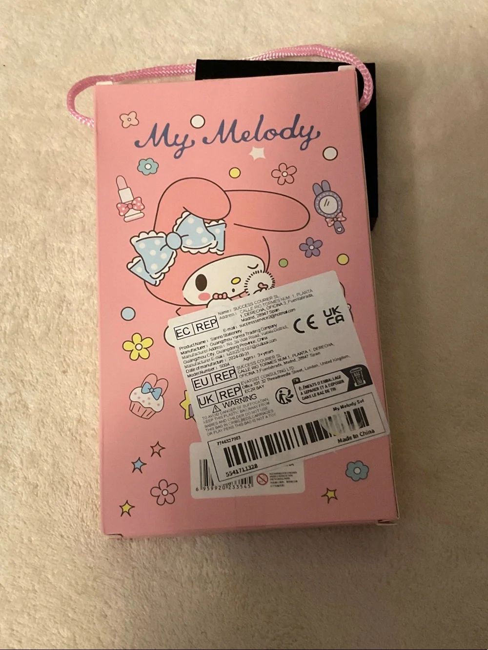 Pink Kids Stationery Gift Set